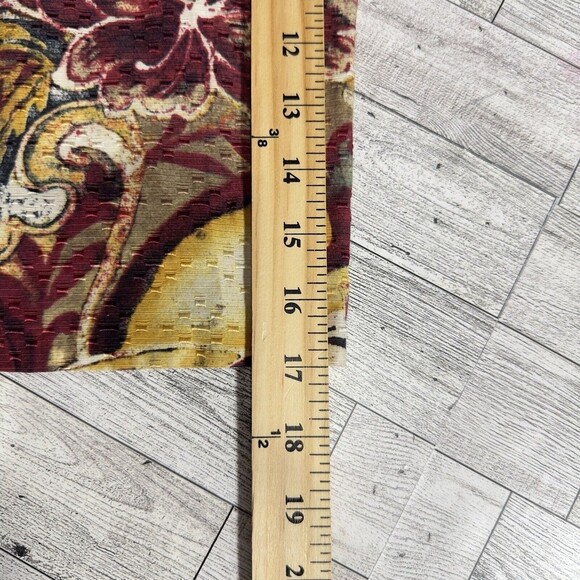 Chico's Blazer Jacket Womens Size Small/6 Silk Blend Textured Paisley Print - Picture 12 of 13